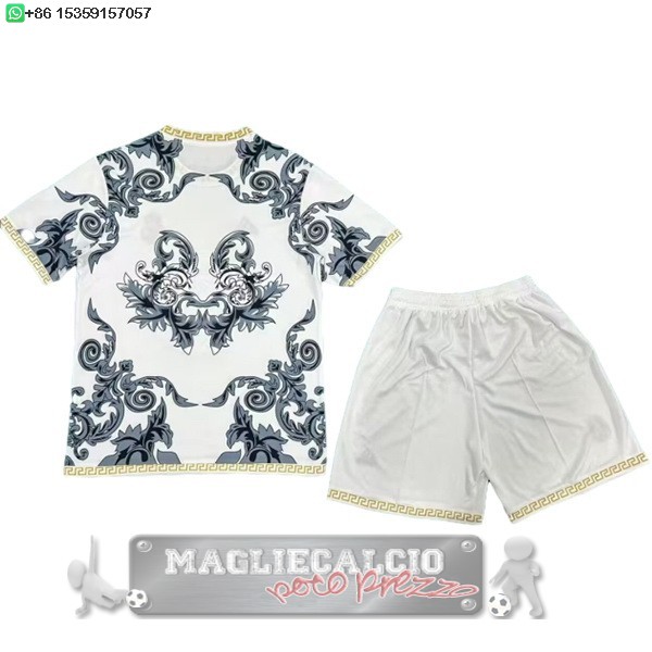 speciale Set Completo Uomo Real Madrid 2025 2026 Bianco Nero