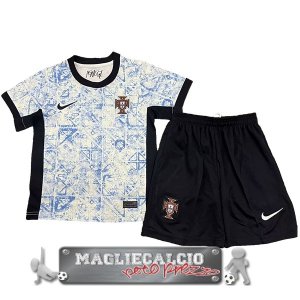 Portogallo Set Completo Bambino Maglia Calcio Away 2024