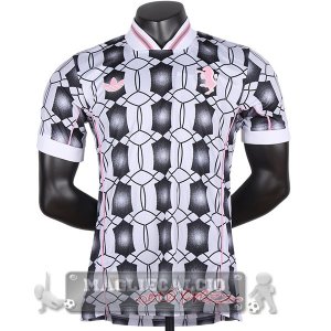 Speciale Giocatori Maglia Juventus 2025 2026 Bianco Nero Rosa