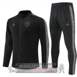 Manchester United Insieme Completo Nero Grigio Giacca 2022-23