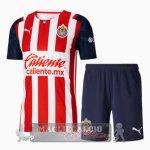 Home Maglia Calcio Set Completo Uomo Guadalajara 2021-22
