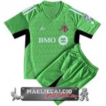 Toronto Set Completo Bambino Maglia Calcio Portiere 2023-24 Verde