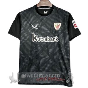 Thailandia Portiere Maglia Athletic Bilbao 2024 2025 Nero