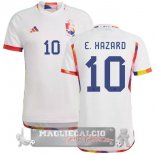 10 E.Hazard Away Maglia Calcio Belgio 2022