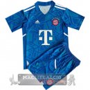Maglia Calcio Bayern Munchen Portiere Set Completo Uomo 2022-23 Blu