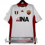 Away Maglia Calcio As Roma Retro 2001-2002