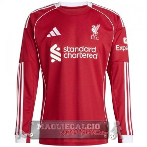 Thailandia Home Manica lunga Liverpool 2025 2026