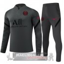 Paris Saint Germain Insieme Completo grigio navy nero Giacca 2021-22