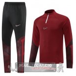 Nike Set Completo Borgogna Felpa Da Allenamento 2022-23