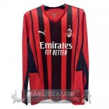 Home manica lunga Maglia Calcio AC Milan 2021-22