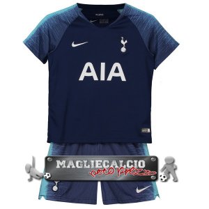 Tottenham Hotspur Set Completo Bambino Maglia Calcio Away EURO 2018-19
