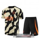 Formazione Set Completo Bambino Paris Saint Germain 2023-24 Giallo Nero Arancione