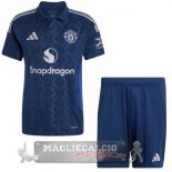 Away Conjunto De Uomo Manchester United 2024 2025 Blu
