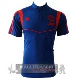 Manchester United Blu Navy Maglia POLO 2019-20