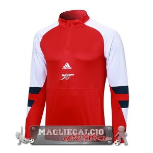 Arsenal Rosso Bianco Blu Felpa Da Allenamento 2023-24