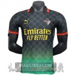 Fourth Giocatori Maglia Calcio AC Milan 2024 2025 Verde Nero