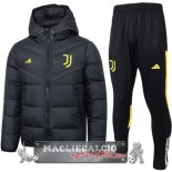 Set Completo Chaqueta De Algodon Juventus 2023-24 Nero