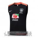 Formazione Senza Maniche Brasile 2026 Nero Arancione