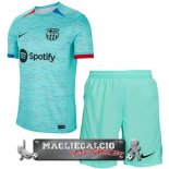 Barcelona Set Completo Bambino Maglia Calcio Terza 2023-2024