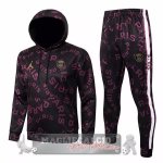 Paris Saint Germain Insieme Completo I borgogna Felpa Cappuccio 2021-22 Paris Saint Germain Insieme Completo I borgogna Felpa Cappuccio 2021-22