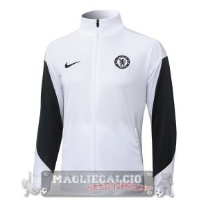 Lunga Zip Giacca Chelsea 2025 2026 Bianco Nero