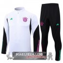 Bayern Monaco Insieme Complet Nero Purpureo Felpa Da Allenamento 2023-24