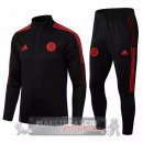 Bayern Monaco Insieme Completo Nero Rosso Giacca 2021-22