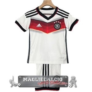 Germania Retro Set Completo Bambino Maglia Calcio Home 2014