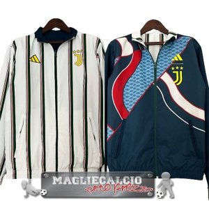 Giacca a vento Juventus 2023-24 Bianco Blu