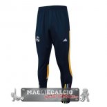 Giacca Pantaloni Deportivos Real Madrid 2023-24 Blu Navy Giallo