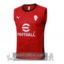 Formazione Senza Maniche AC Milan 2025 2026 Rosso Nero