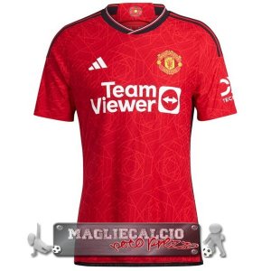 Tailandia Home Giocatori Maglia Calcio Manchester United 2023-24