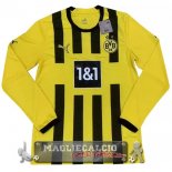 Home Manica lunga Maglia Calcio Borussia Dortmund 2022-23