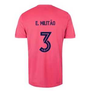 E.Militão Away Maglia Calcio Real Madrid 2020-21