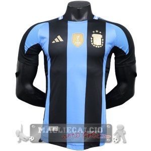 Thailandia speciale Giocatori Maglia Calcio Argentina 2024 Blu Nero