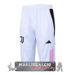 Juventus Formazione Pantaloni 2023-24 Nero Bianco Rosa