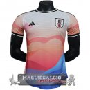 Thailandia Speciale Giocatori Maglia Calcio Giappone 2024 Bianco Blu Rosa