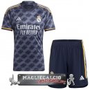 Real Madrid Set Completi Bambino Maglia Calcio Away 2023-24