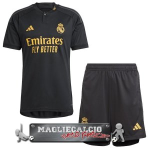 Terza Maglia Calcio Set Completo Uomo Real Madrid 2023-24
