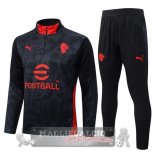 Set Completo Felpa Allenamento AC Milan 2025 2026