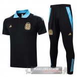 Set Completo POLO Argentina 2024 Nero Blu