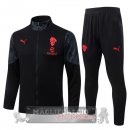 Set Completo Lunga Zip Giacca AC Milan 2025 2026