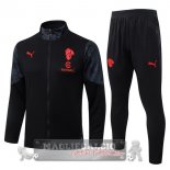 Set Completo Lunga Zip Giacca AC Milan 2025 2026