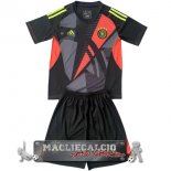 Maglia Calcio Set Completo Uomo Alemania Portiere 2024 Negro