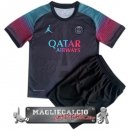 Speciale Maglia Calcio Set Completo Uomo Paris Saint Germain 2023-24 Purpura Nero