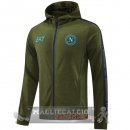 Chaqueta Con Capucha Napoli 2024 2025 Blu Marino