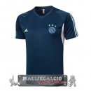 Ajax Formazione Maglia Calcio 2023-24 Blu Navy Rosa