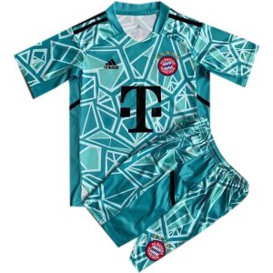 Maglia Calcio Bayern Munchen Portiere Set Completo Uomo 2022-23 Verde