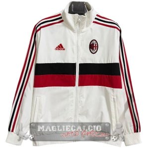 Giacca a vento AC Milan 2025 2026 Bianco Rosso Nero