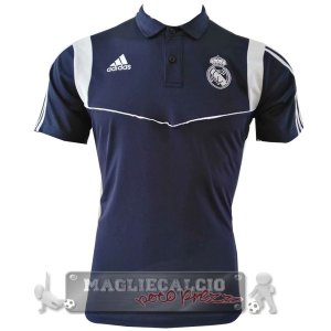 Real Madrid Blu Navy Maglia POLO 2019-20